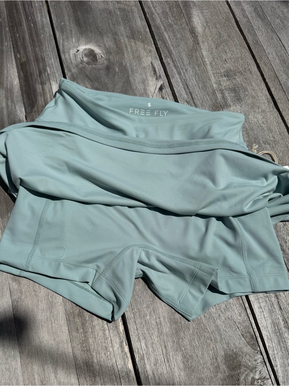Free Fly Women’s All Day Skort in Ocean Mist -size S - Picture 10 of 10